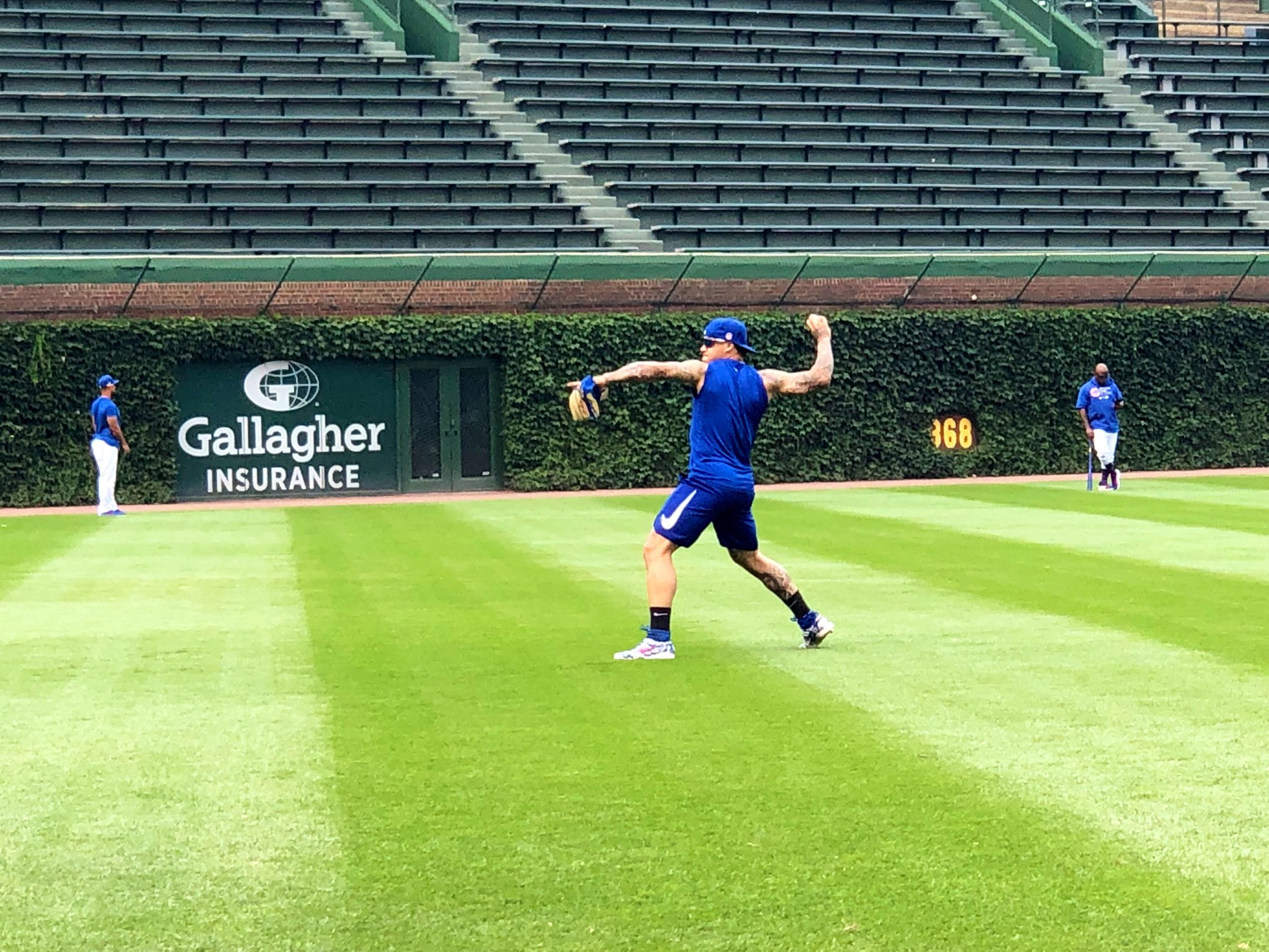Zach Zaidman on Twitter "Cubs hosting Cincinnati. Mostly cloudy and 90