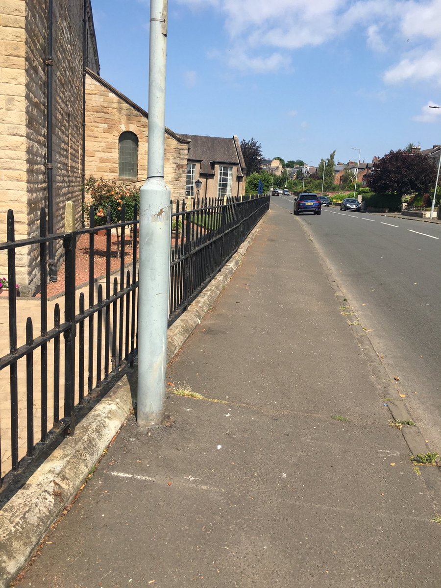 IanBeattie15's tweet photo. Thought the pavements surrounding church on Avon and Cameron st required some TLC ⁦@stmarysmwell⁩ ⁦@bryce_calder⁩ https://t.co/WFq00LQowX