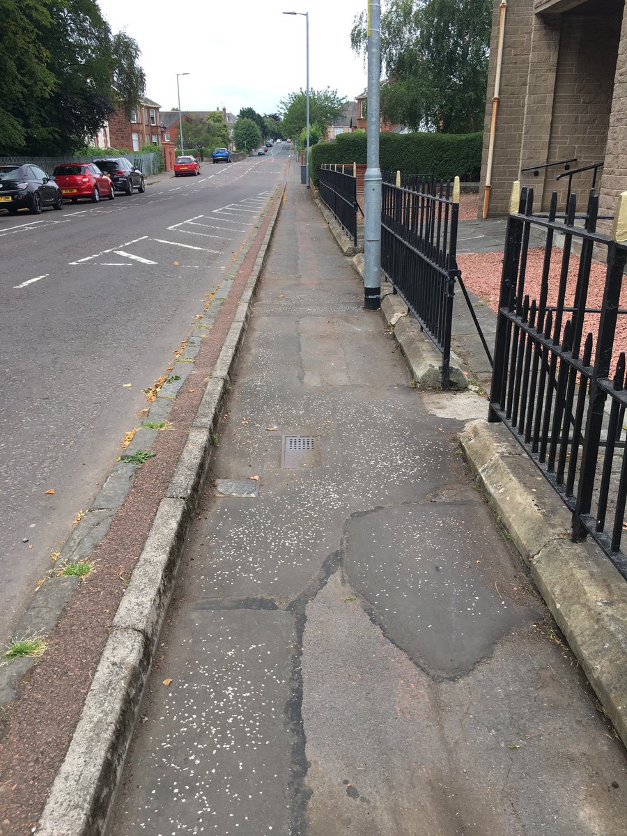 IanBeattie15's tweet photo. Thought the pavements surrounding church on Avon and Cameron st required some TLC ⁦@stmarysmwell⁩ ⁦@bryce_calder⁩ https://t.co/WFq00LQowX