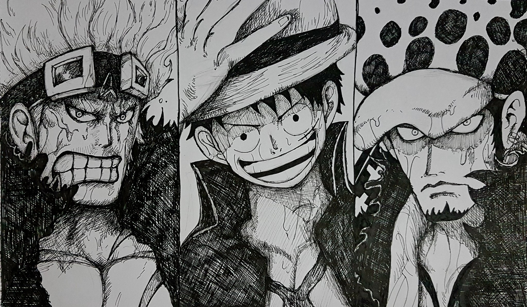Trigger Unos Sabaody Trio Recreation From Chapter 974 Last Panel Onepiece Anime Naruto Manga Luffy Otaku Zoro Dragonball Sanji Fairytail Monkeydluffy Onepieceanime Narutoshippuden Nami Bleach Attackontitan