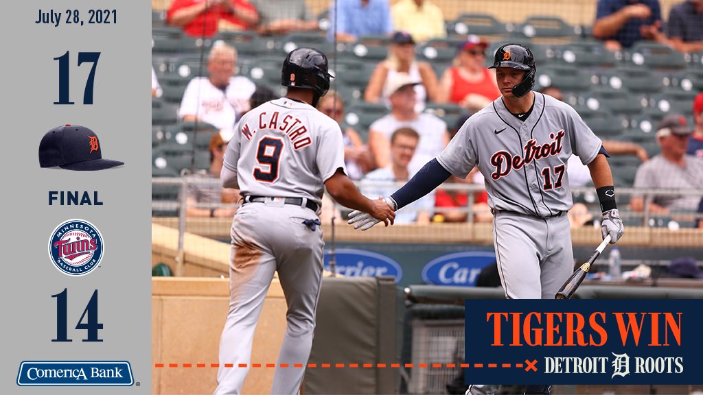 tigers's tweet photo. We’re not sure what just happened either. https://t.co/UZ4YrhpsNZ