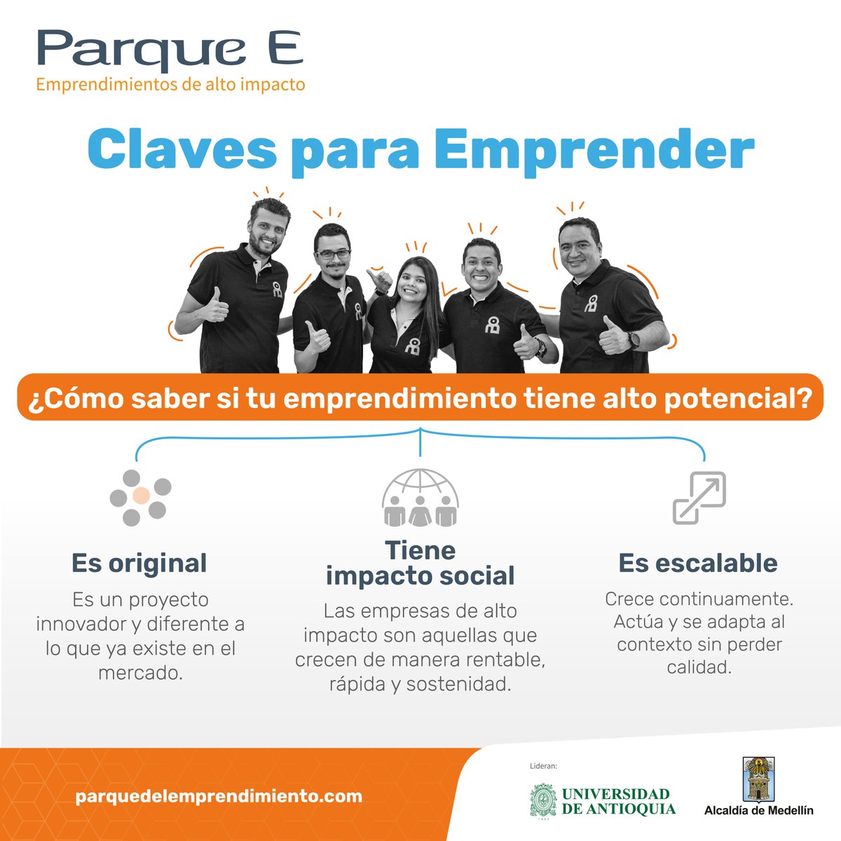 Parque_E's tweet photo. ¿Cómo saber si tu emprendimiento tiene alto potencial? En esta clave para emprender te lo explicamos de forma sencilla.
#MedellínEmprende #ConectadosConElEmprendimiento #EmprenderNosMueve #SoyemprendedorParqueE #ParqueE #Soyemprendedor https://t.co/wpo7aP78xh