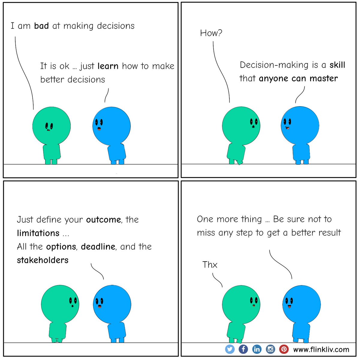 flinkliv's tweet photo. Did you know that decision-making is a process that anyone can master? 🧐
Read more here: https://t.co/rnKM9oeBlu
#criticalthinking #Problemsolving #systemsthinking #decisionmaking
#kritisktenkning #Problemløsning #systemtenking #beslutningstaking #flinkliv https://t.co/Eb8awhyRSh