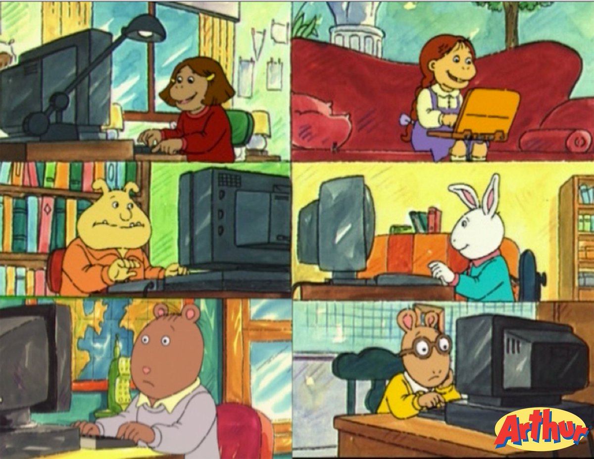 The Internet realizing ARTHUR has been on. for 25 years. .and will be there...