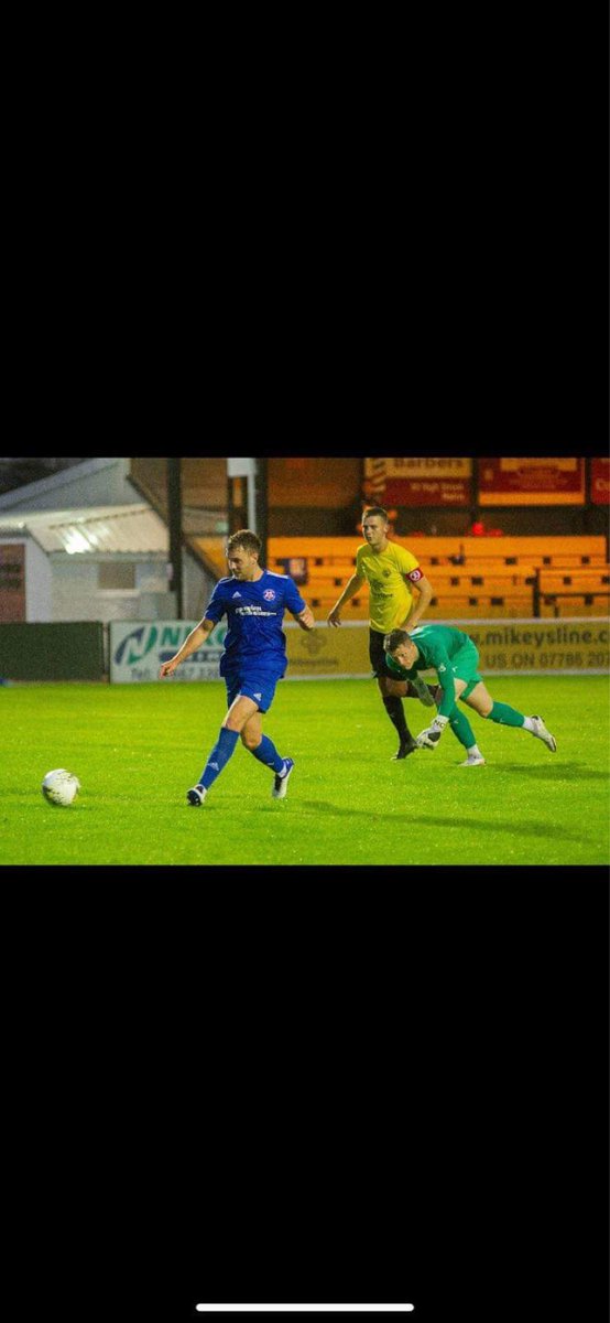 lossiemouthfc's tweet image. A hat-trick for @Ryanstuart1995 at Nairn County tonight to send Lossie into the last eight. Photo source unknown.