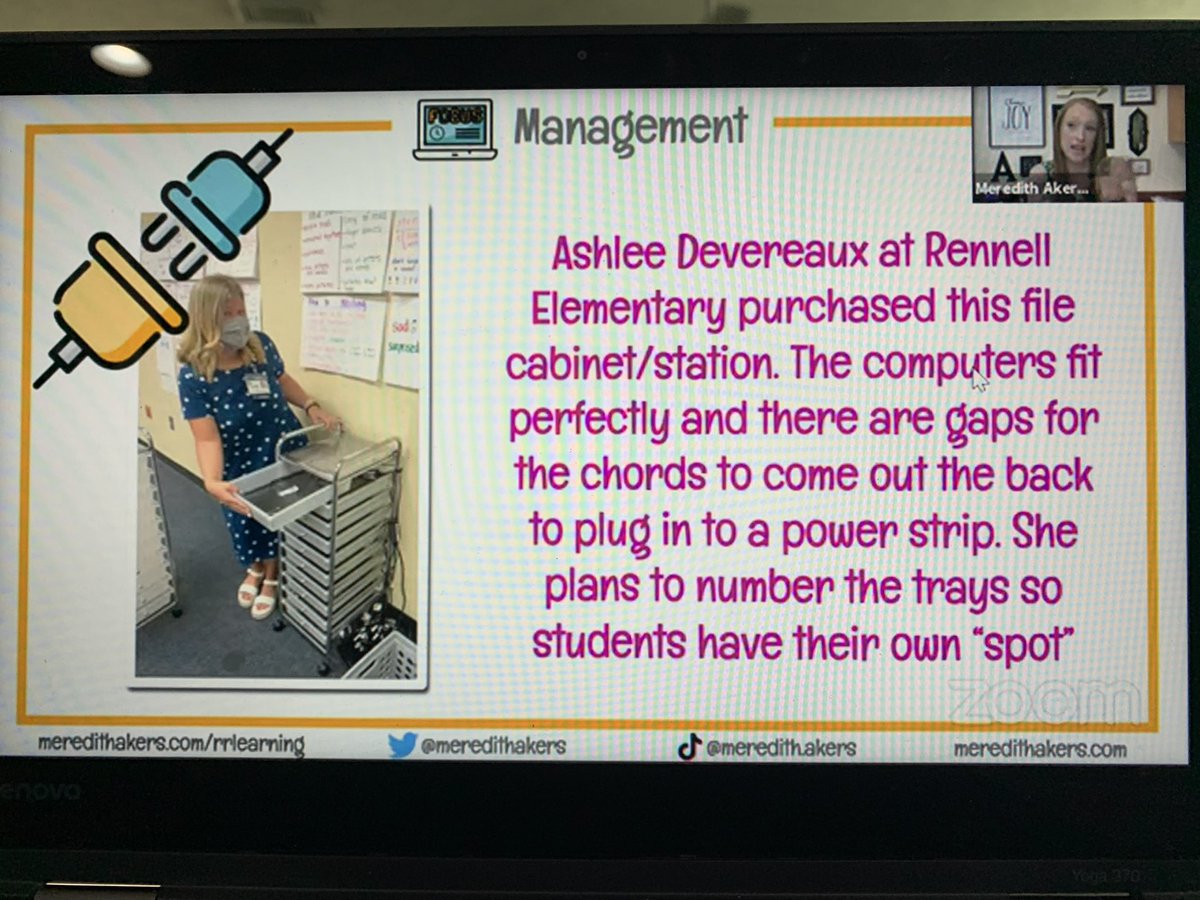 miss_a_dev's tweet photo. I got a text from a friend saying “I see you” and now I feel famous!  Thank you @meredithakers for another amazing PD session!  #cfisdDLC https://t.co/9aBhzQPLF3