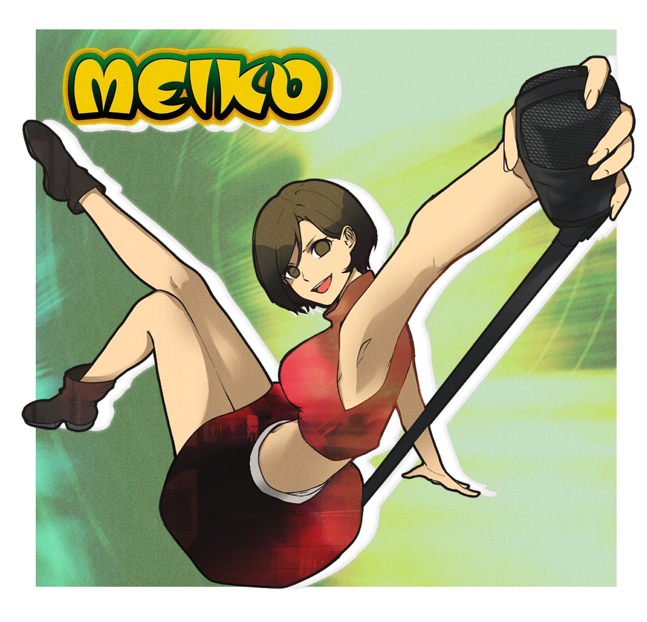 1200yen ☆ V-Gen commissions ON WAITLIST on X: "I did a redraw of the MEIKO  original Box Art 🎶 https://t.co/1tGmBBWZ2I" / X