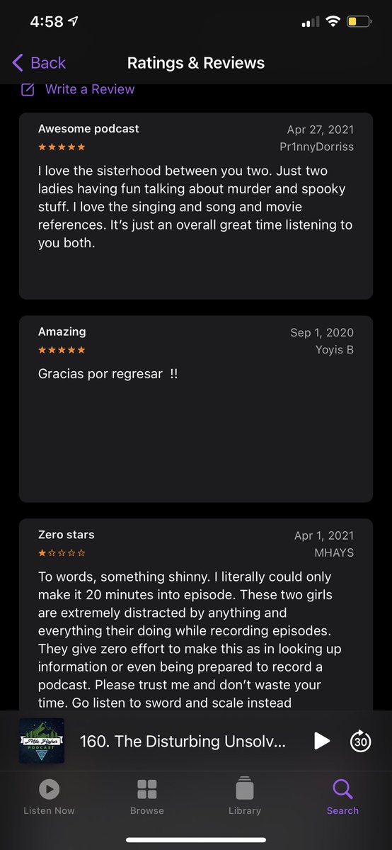 Kills_Chills's tweet image. y’all tell me why i decided to check our reviews and saw we had two new ones lmao