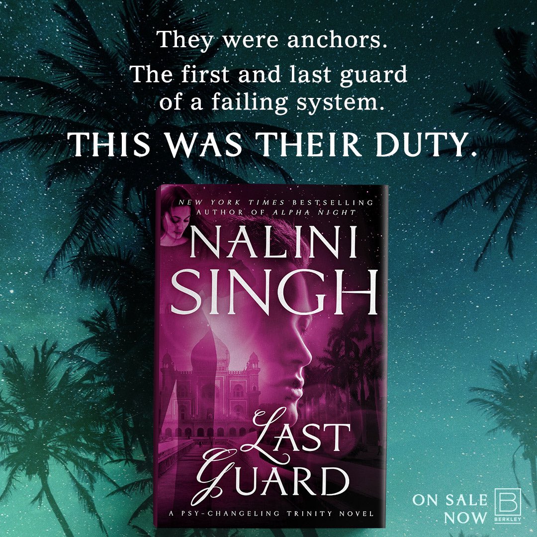LAST GUARD is now a New York Times and USA Today bestseller. 🎉 Thank you for the amazing support!!