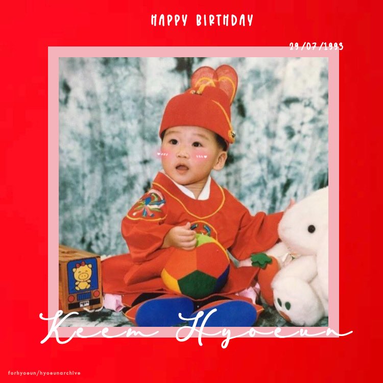 hyoeunarchive's tweet photo. HAPPY BIRTHDAY TO KEEM HYOEUN 👑

We will always love and support you! ❤️

#keemhyoeun #김효은 https://t.co/DHJ3PCOUp3