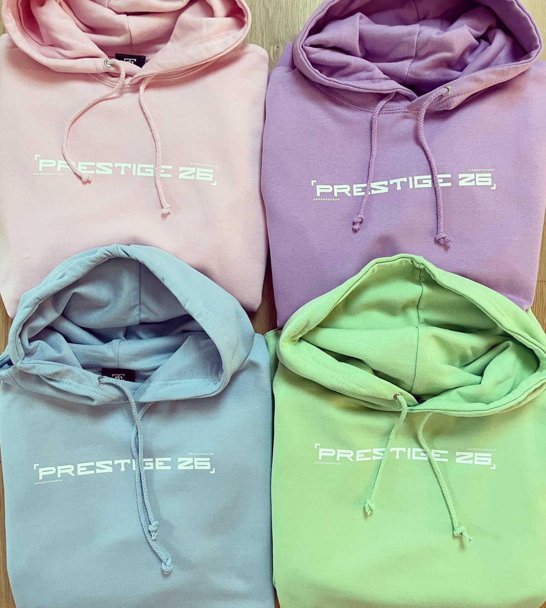 Pick a colour! 💙💚💜💖 prestige26.com #p26 #p26summerhoody