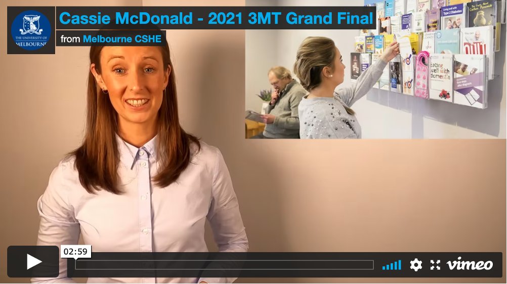Such talent 🔎 The #3MT® Competition challenges PhD candidates to present their research in just 3 minutes ⏰. #Congratulations to Winner: <a href="/CassieMcDonald/">Cassie McDonald</a>, People's Choice: <a href="/mikhail_dias/">Mikhail Dias</a>, Runner Up: <a href="/CatrionaNR/">Catriona Vi Nguyễn-Robertson</a> and all finalists 🎉 
Watch videos 👀 bit.ly/3x8qTW9