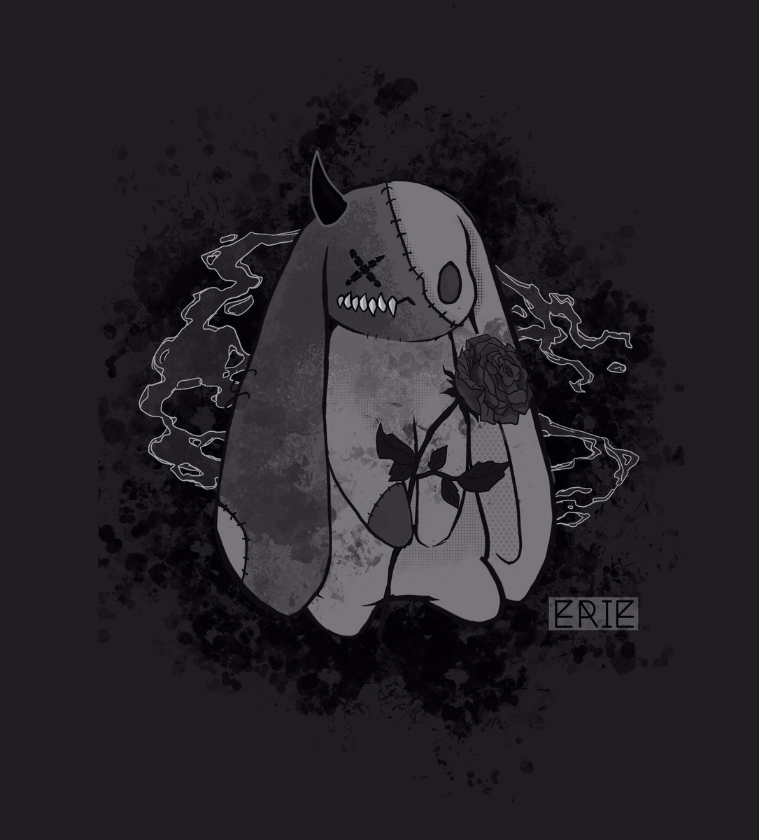 __erie___'s tweet photo. «Corpse bunny Tattoo/shirt design»
-
Hey @CORPSE i made this for u! :)
Rts are highly appreciated 🖤 https://t.co/CfRJMY0IKV