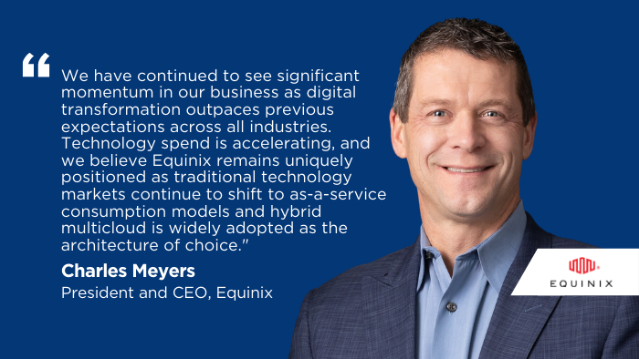 With record bookings across the company in Q2, #Equinix today announced its 74th consecutive quarter of revenue growth. Read all the details in today’s earnings press release. eqix.it/37a9ZMh