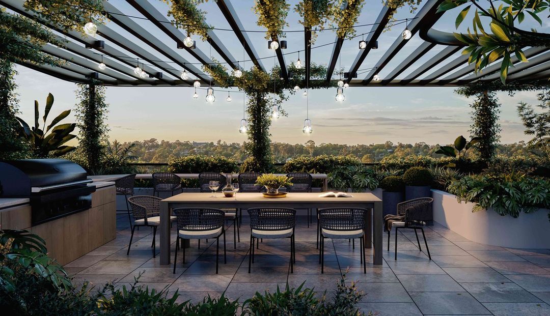 PDS_Group's tweet image. #repost from #bridgestoneprojects via Instagram 📸

Stunning render of the outdoor barbeque area at the Chateau, Castle Hill development! 🌿

#pdsgroup #pdsgroupnsw #pdsgrouppm #chateau #castlehill #residential #westbourneconstructions #bridgestoneprojects