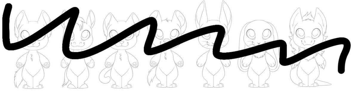 skyline_burst's tweet photo. I have adopts for sell for $10 each! I can also make customs! The bases are by pixelli and filled in by me! #furryadopts #adopts #furry #furryfandom #furrypride #furries #p2ubase #customs https://t.co/e7em2TDO5c