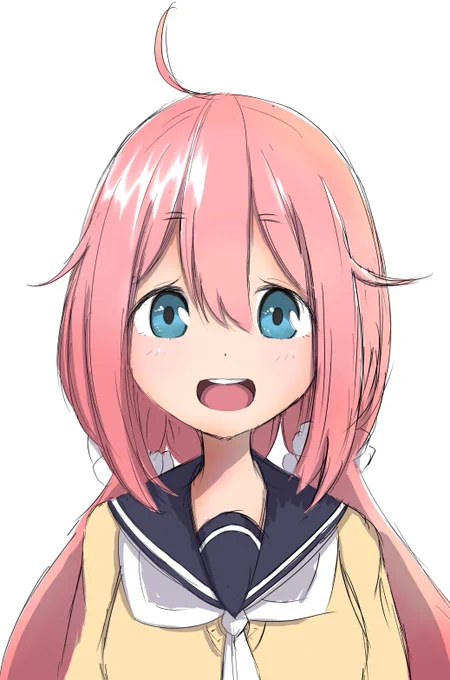 🌟笑顔だよぉ～❗🌟 https://t.co/xdsEigI3KA
#ゆるキャン #ゆるキャンΔ #Yurucamp #各務原なでしこ #絵描きさんとつながりたい #イラスト #pixiv 