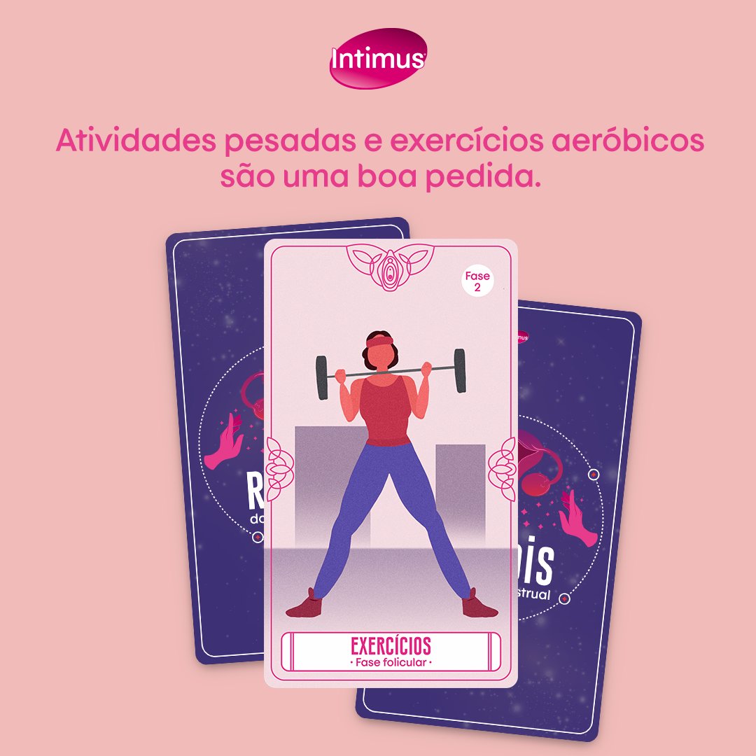 Um novo óvulo está sendo maturado, trazendo uma alta de estrogênio e testosterona pro organismo. Isso indica muita vitalidade, um bom momento para voltar com os carboidratos e mostrar toda a sua força em atividades mais pesadas ou com muita dança no seu quarto. #EuSouUmNovoCiclo