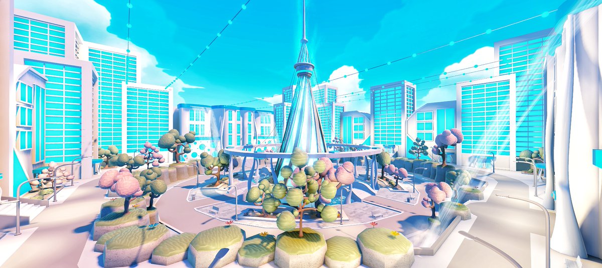 One of my favorite lobby builds that I've created recently! This is for Anime Dimensions, owned by @/coolbullsAS 

#Roblox #RobloxDev 

Game: roblox.com/games/69388034…