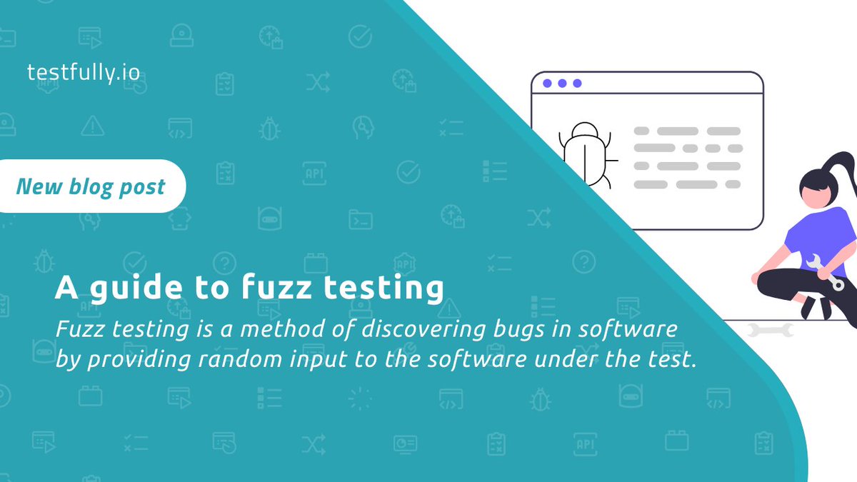 testfullyio's tweet image. Check out our latest article about #fuzztesting 
testfully.io/blog/fuzz-test…