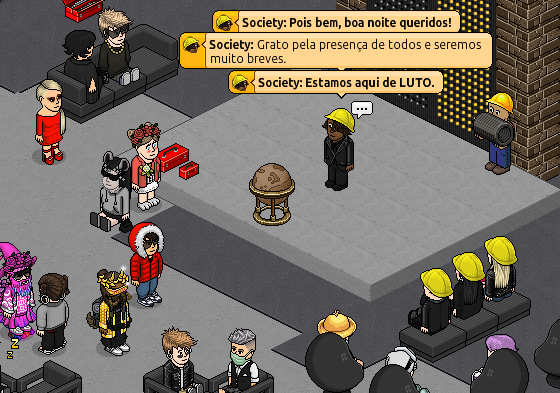 societyhlive's tweet photo. ☎ - I'm sorry, but the old Society can't come to the phone right now. Why? Oh, 'cause it's dead!

O evento Deconstructing Society foi um lacre, muito obrigado a todos que participaram. Mês que vem tem muito mais! https://t.co/5vMlrFeuhW