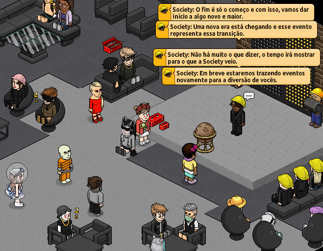societyhlive's tweet photo. ☎ - I'm sorry, but the old Society can't come to the phone right now. Why? Oh, 'cause it's dead!

O evento Deconstructing Society foi um lacre, muito obrigado a todos que participaram. Mês que vem tem muito mais! https://t.co/5vMlrFeuhW