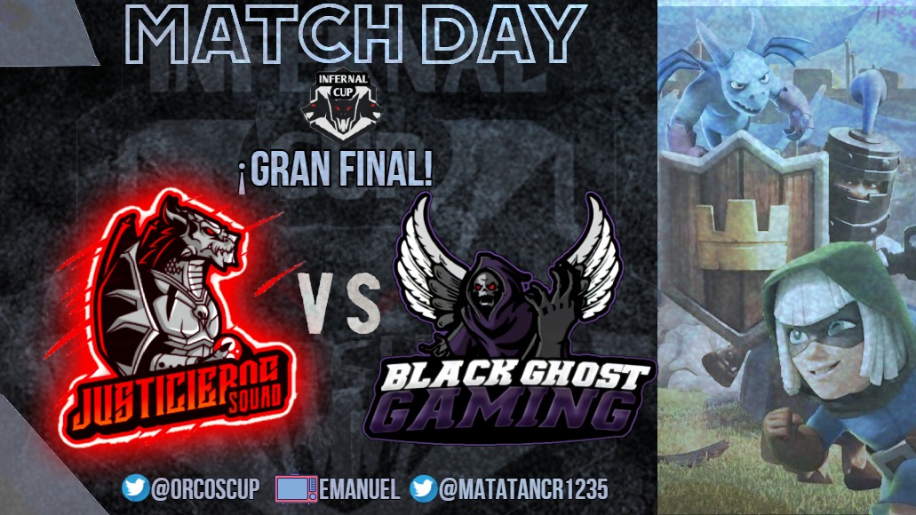 Orcos Cup (@cuporco) on Twitter photo Hoy nuestros hermanos de la Infernal cup tendrán la gran FINAL🔥 NO TE LO PIERDAS !!
<a href="/BlackGhostGami1/">Black Ghost Gaming</a> 🆚 <a href="/JS_esports_01/">JUSTICIEROS SQUAD</a>
⏰8PM/MX🇲🇽
🗣️@MatatanCR1235
📺facebook.com/Enavedo1/ Hoy nuestros hermanos de la Infernal cup tendrán la gran FINAL🔥 NO TE LO PIERDAS !!
<a href="/BlackGhostGami1/">Black Ghost Gaming</a> 🆚 <a href="/JS_esports_01/">JUSTICIEROS SQUAD</a>
⏰8PM/MX🇲🇽
🗣️@MatatanCR1235
📺facebook.com/Enavedo1/