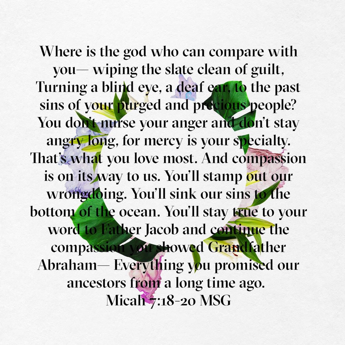 AbndntLyfe's tweet image. This #verseofscripture begs the question: why would anyone willingly worship any other God!!?
HE is #love #mercy #favor #forgiveness #compassion our #creator and so much more. Thank you Father God in Jesus name...Amen!

"Live an #AbndntLyfe in #purpose y'all ❤🤍🖤"