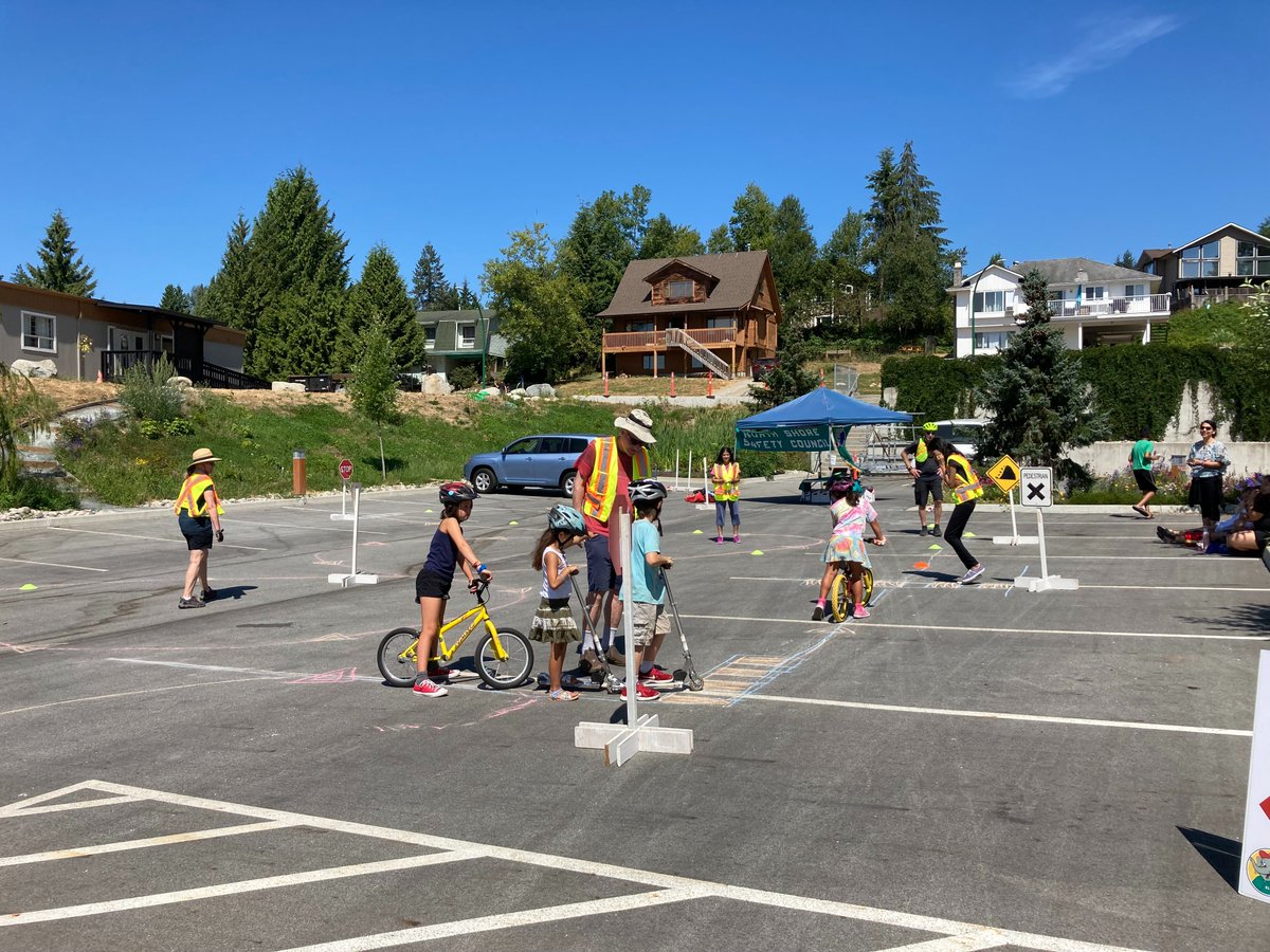 Was honored to spend time in the ☀️ with @tsleilwaututh Nation to participate in the Bike Skills and Safety rodeo. Thanks to our partners @nsscbc, @DNVFRS, @nvanrcmp's Integrated First Nations Unit (IFNU) & @Foundry_NShore. We had a great time! @icbc @BeingKulvir
