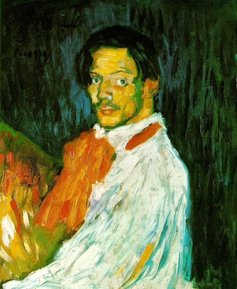 Pablo Picasso 
"Yo, Picasso", 1901 #art