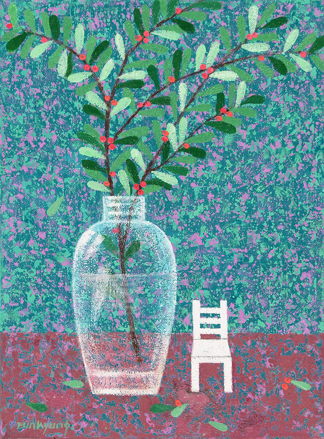 [그림은 포털아트] 병속의 시간(Time in a Bottle-1) *6F(31.8cm x 41cm)* 캔버스에 혼합 2020 - 김은경 porart.com