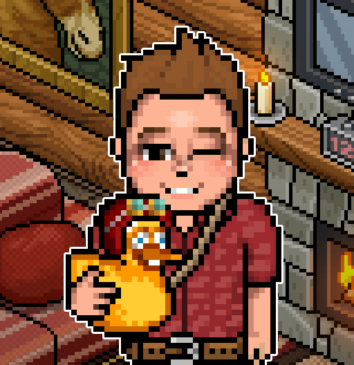 HabboNight's tweet photo. Meu mió amigo, Violin 🐥
O patinho mais lindo deste mundo, com sua manchinha na asa esquerda tão fofinha em formato de violino e um soado bem diferente no “quack quack”. O mió e eterno amigo do Tom.
#RitmoDaVida https://t.co/nFXA5oulHv