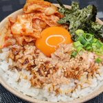 食べたときの満足度も高そう!ビビンバ風卵かけご飯レシピ!