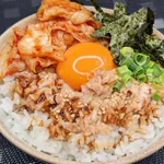 食べたときの満足度も高そう!ビビンバ風卵かけご飯レシピ!
