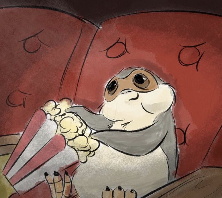 PorgPorgerson's tweet photo. More porg art that I ADORE by this guy👉 https://t.co/cXSuqh5gv0 #porgs #porglife #starwars #disney #fanart https://t.co/Mt2Vn1FTDY