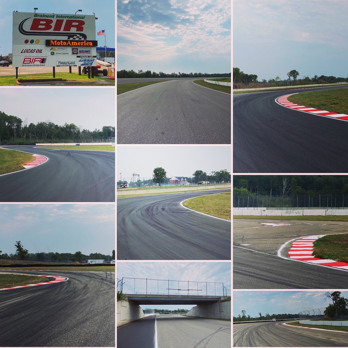 Can’t wait to see bikes on track at Brainerd tomorrow. This place is insanely fast and has all the hallmarks of a circuit that will provide some epic racing 🙏 #MotoAmerica