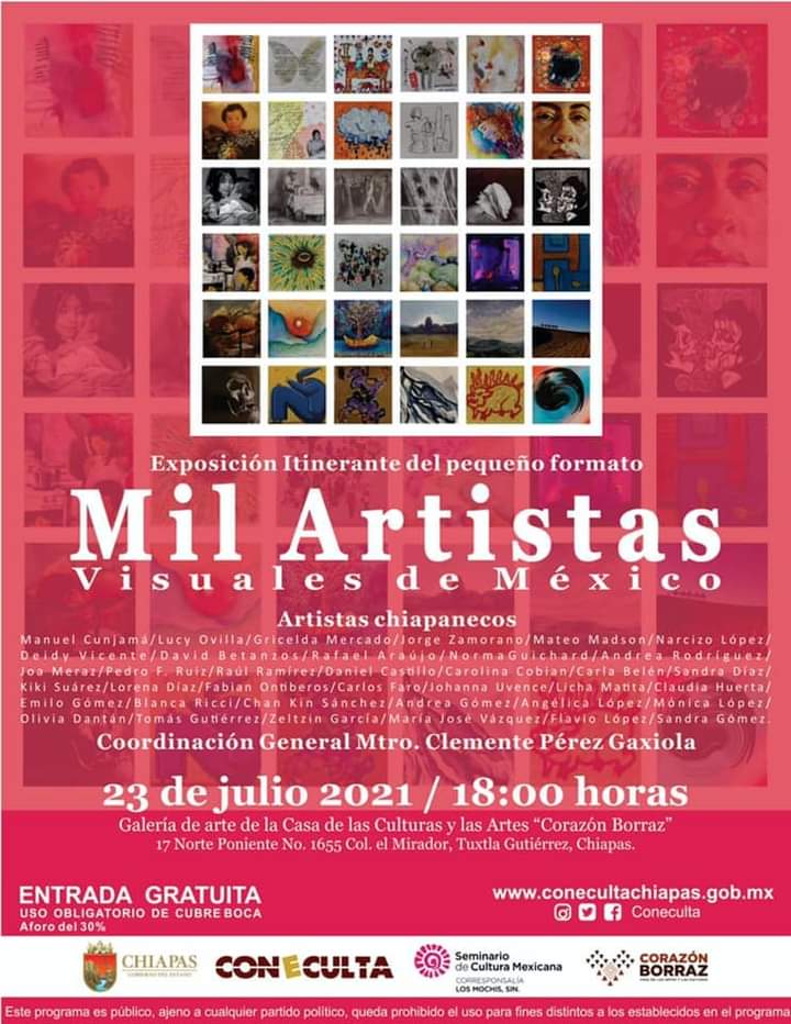 mgrys16's tweet photo. No te pierdas esta gran exposición mil artistas visuales de México 
En casa corazón Borraz 
#arte #artwoman #pintoradelotoño https://t.co/vXskwBQUCe
