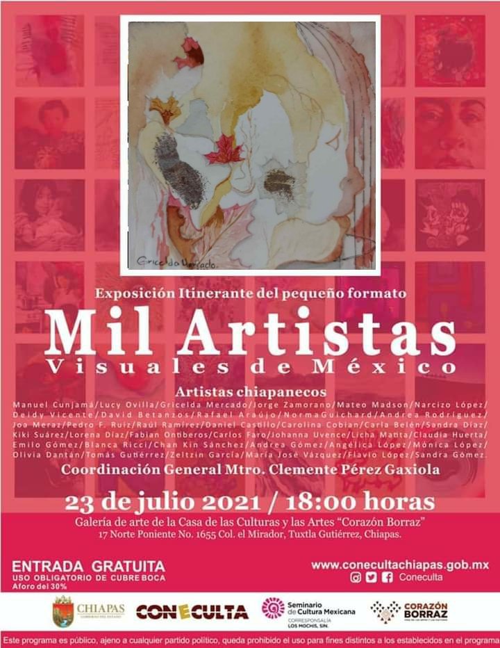 mgrys16's tweet photo. No te pierdas esta gran exposición mil artistas visuales de México 
En casa corazón Borraz 
#arte #artwoman #pintoradelotoño https://t.co/vXskwBQUCe