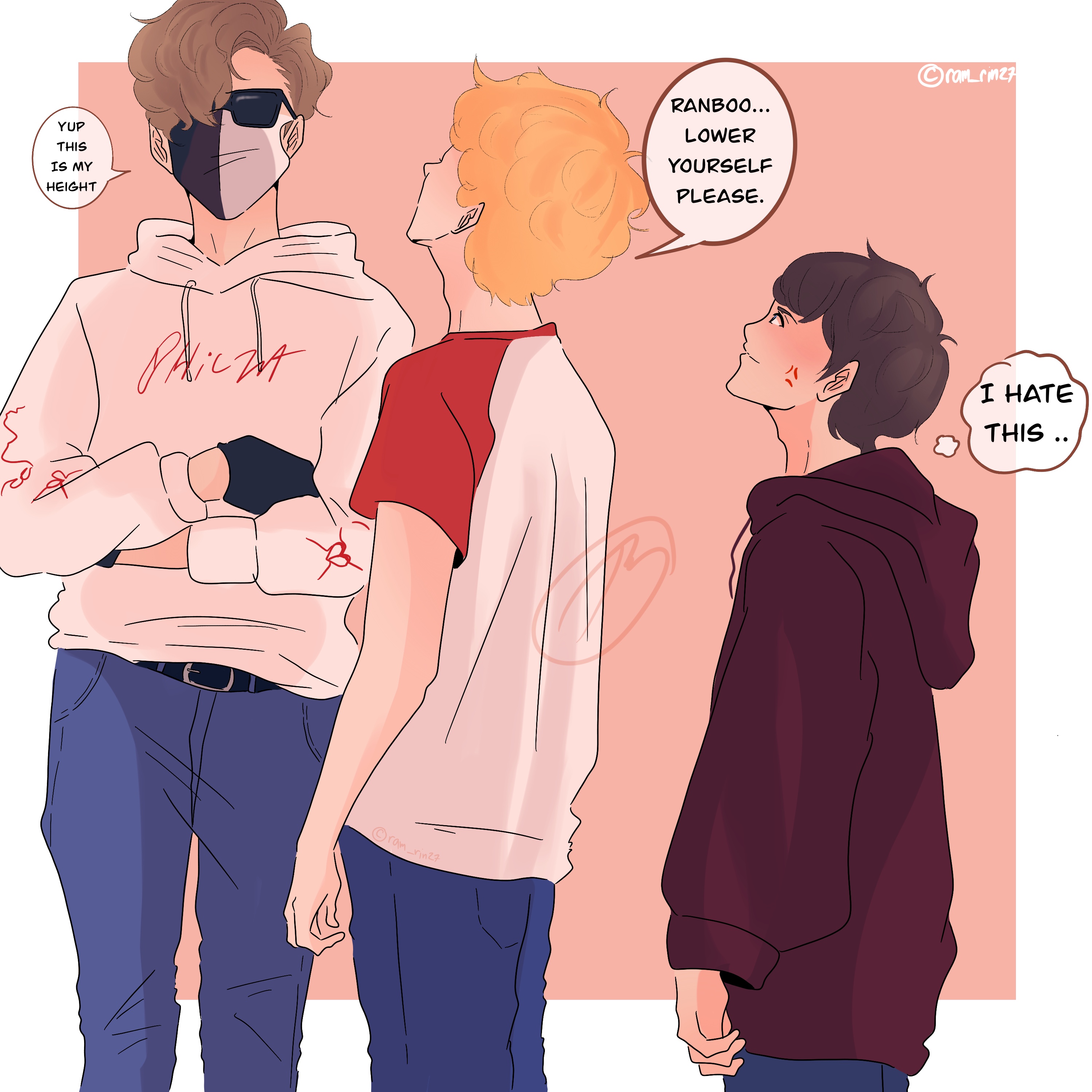 kyᵕ̈ on X: TUBBO AND TOMMY'S HEIGHT DIFFERENCE AHHH