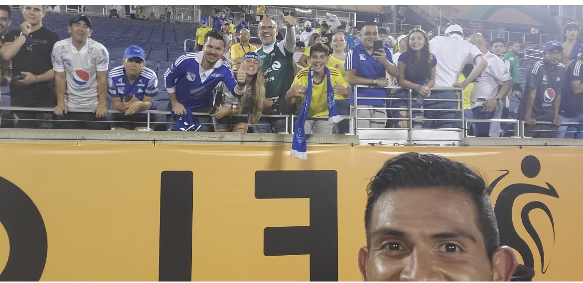 Buen partido hoy entre <a href="/MillosFCoficial/">Millonarios FC</a> 2-3 <a href="/nacionaloficial/">Atlético Nacional</a> aquí en orlando Fl, los dejo con el saludo de Macalister Silva @Antena2RCN <a href="/velezfutbol/">Carlos Antonio Velez</a> <a href="/BochaJimenez/">Henry Jiménez</a> <a href="/guilloarango/">Guillermo Arango</a> saludos queridos amigos #josephtascon #FloridaCup2021