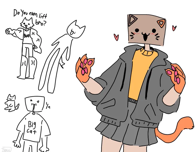 Crumb doodles cause I had artblock 

#crumbfanart 