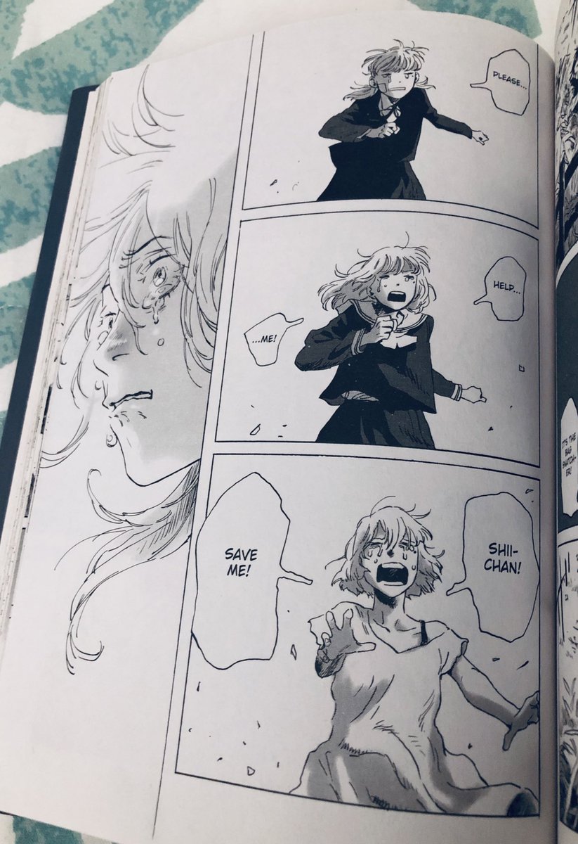 I'm dropping in to say this page from `My Broken Mariko' has been seared into my mind for the past 3 days??? Like I wake up and go about my day THINKING about this scene.

The raw emotion in this book just…GAH! 