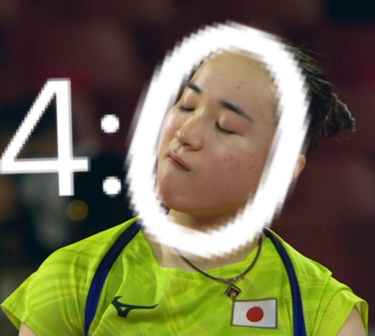 tihake2's tweet photo. #伊藤美誠
#Tokyo2020 
#Olympics 
日本国辱——伊藤 美 誠 、 中国  卓球  界 の 天才  少女 ・ 孫  穎 莎に0−4で 完敗 。 日本 の 男子  卓球  選手 は 全滅 した

 中国 と 反 ファシズム 同盟 の 偉大 な 抗日  戦争 と 広島  原爆  事件 に 続く  勝利 だった https://t.co/p7cKlUmBpt