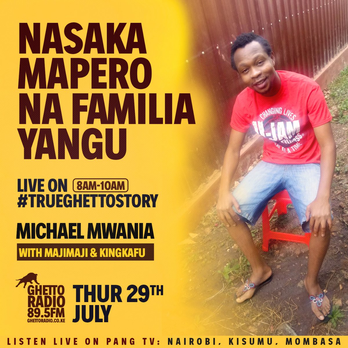 Imagine a world where it feels like you are all alone .. you have no idea who your  parents are , no connection with any family member whatsoever... Tune in to #TrueGhettoStory <a href="/GhettoRadio895/">Ghetto Radio</a>  #Brekko