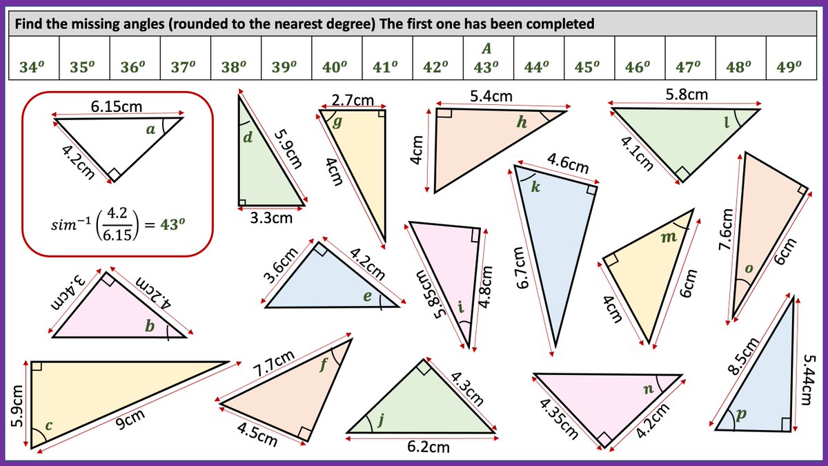 giftedHKO's tweet image. Trigonometry: After Pythagoras I'll be using these tasks... got a few more in mind but made these to start with.
mathshko.com/2018/09/10/tri…