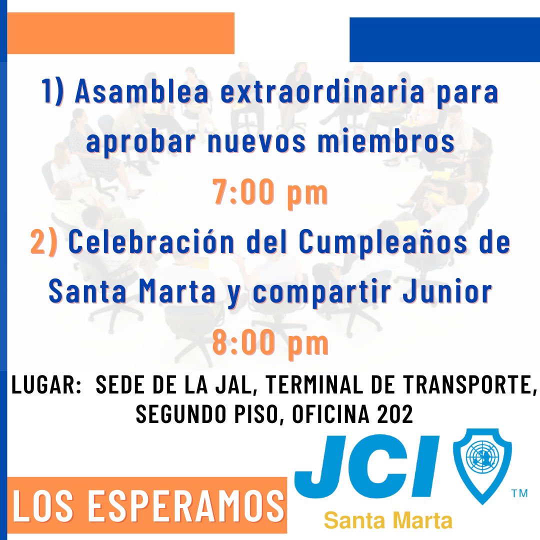 JCI Santa Marta tweet media