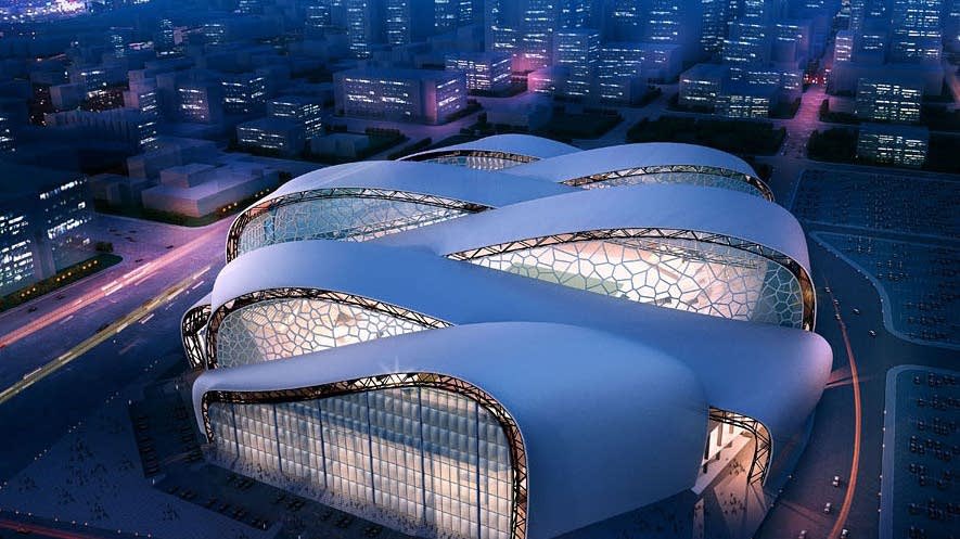 DJohnsonn_'s tweet image. Tbh I was hoping the new #Flames arena was gonna have a cool design like these,  not like the render the I saw today. 

New renders look like Cross Iron Mills 🤦🏾‍♂️

#cofred #flamesarena