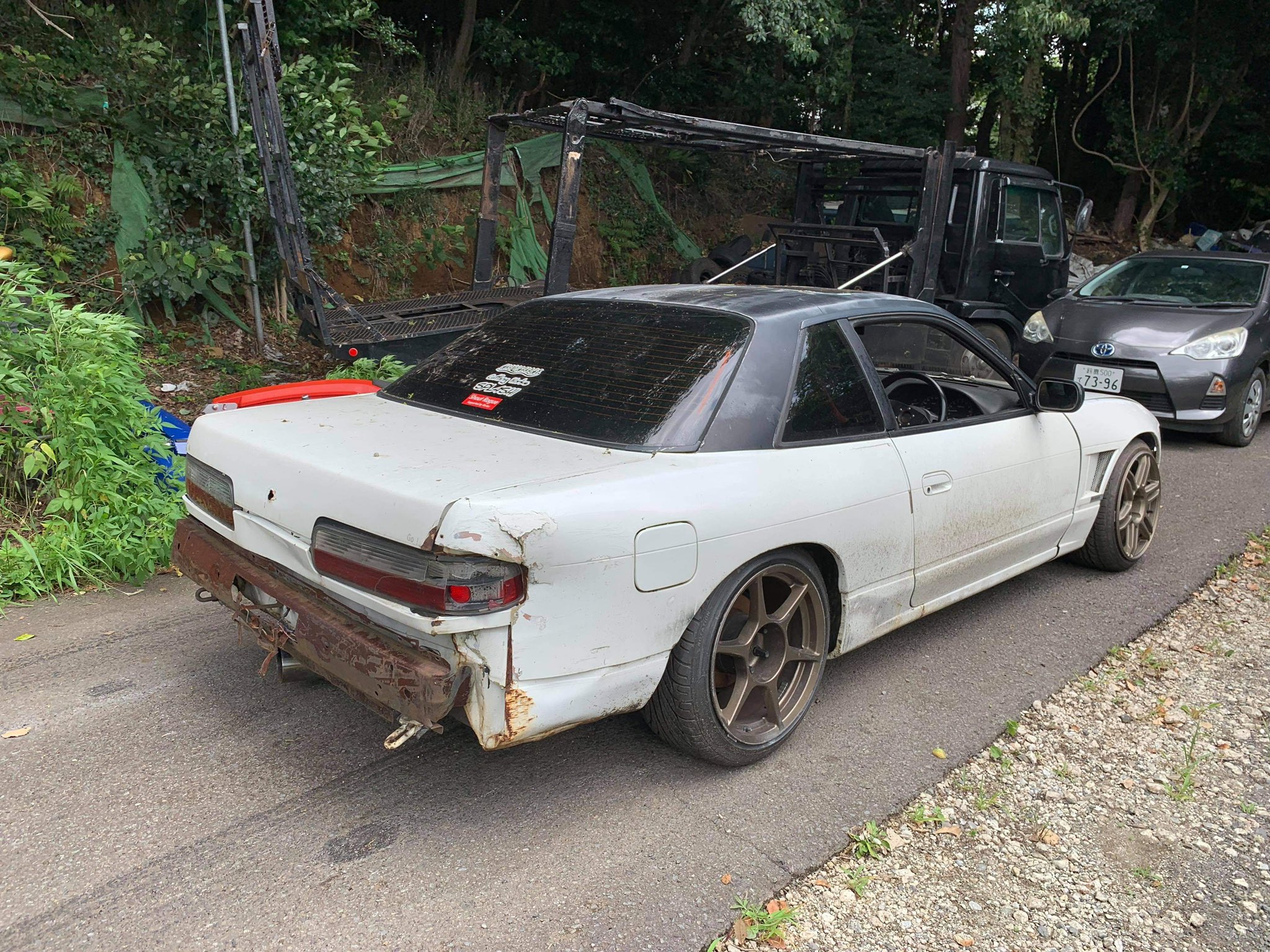 Mikeracing31 ニッサン S13 シルビア 車検なし 書類あります 現状販売となります 値段は100万になります 値下げは今のところ考えてないです 気になる方dmください シルビア売ります ドリ車売ります 拡散希望