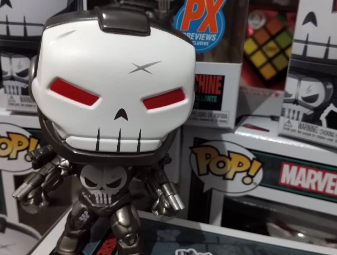 Diversaostore's tweet image. Boneco Funko Pop! Marvel: Punisher War Machine PX Previews Exclusive
Funko Pop de 3 3/4 polegadas de altura! Figura de vinil - Previews exclusivos. #FunkoPop #funkopoppx #funkopoporiginal #batmanfunkopop