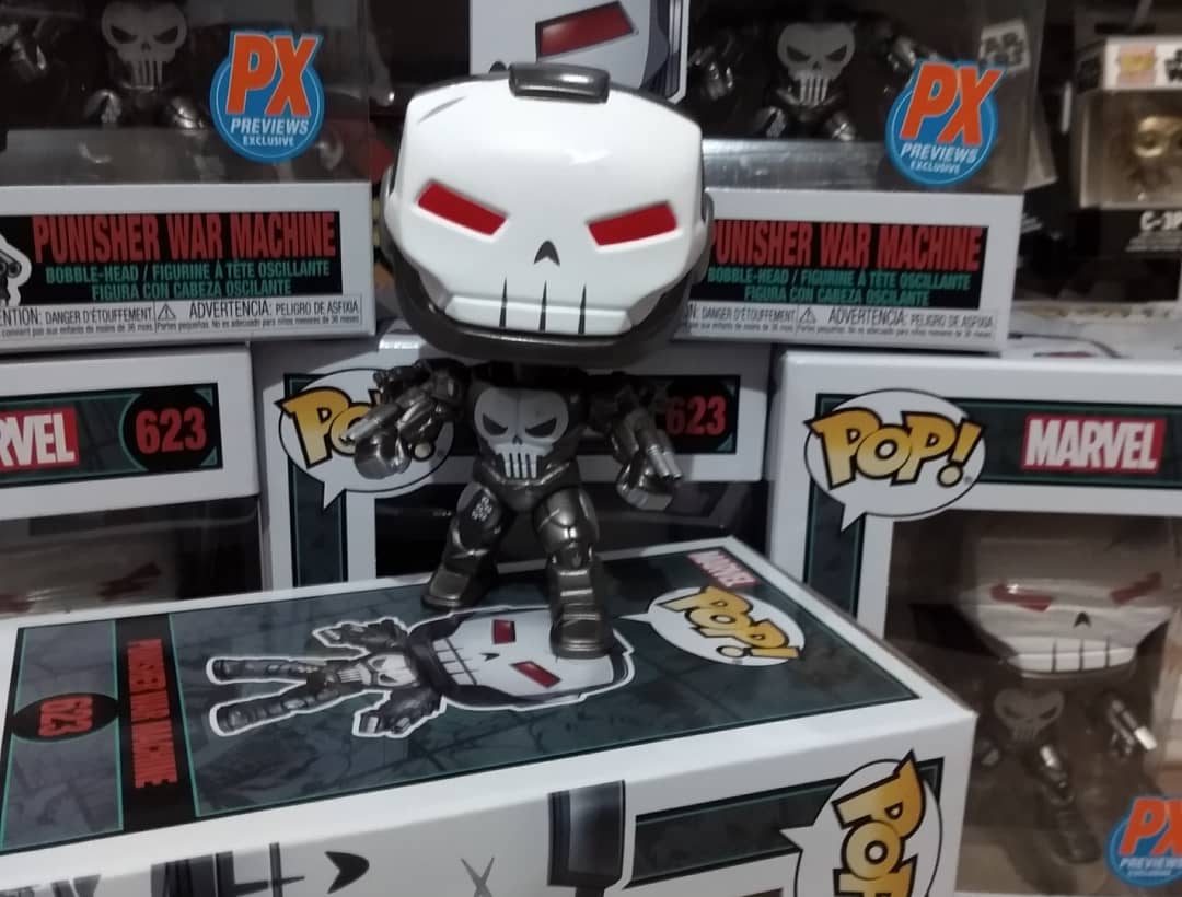 Diversaostore's tweet image. Boneco Funko Pop! Marvel: Punisher War Machine PX Previews Exclusive
Funko Pop de 3 3/4 polegadas de altura! Figura de vinil - Previews exclusivos. #FunkoPop #funkopoppx #funkopoporiginal #batmanfunkopop